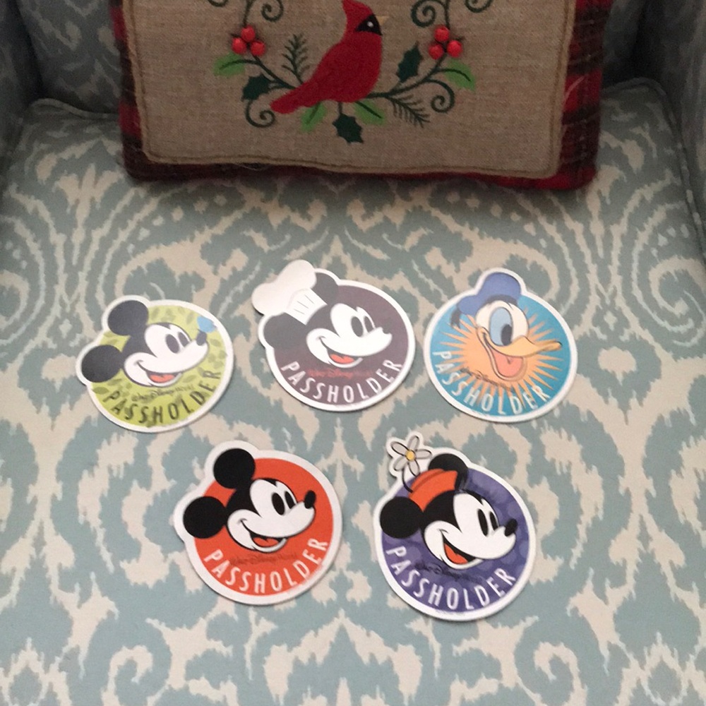 Walt Disney World Annual Passholder Magnets
